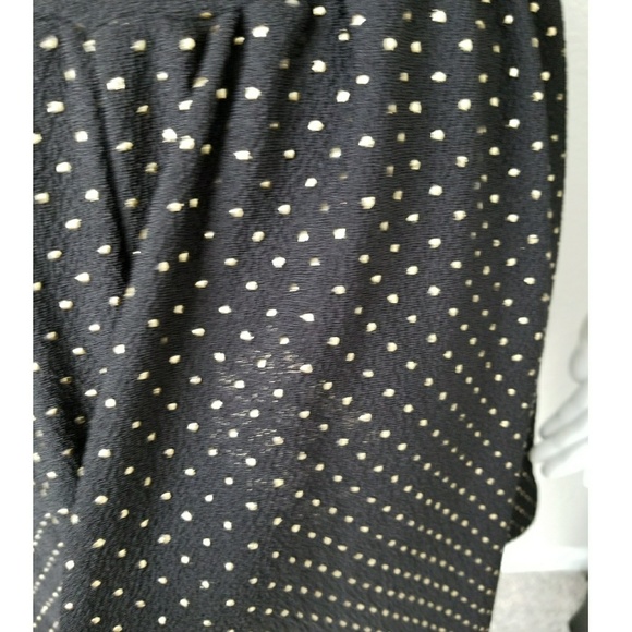 NWT Faux leather and gold dot dress - Picture 4 of 5